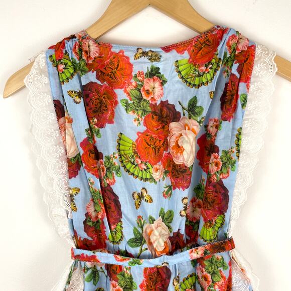 Agua Bendita Tunic Swim Cover Up In Bendito Rosal Size Medium New - Picture 10 of 16